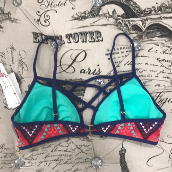 Bikini Lab Junior's Girls Sun Bralette Top - Picture 4 of 6